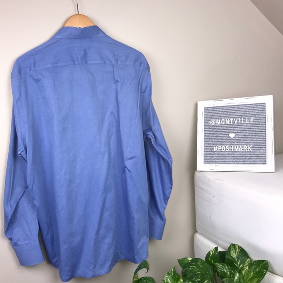 Boss Hugo Boss Blue Button Down Dress Shirt - Picture 3 of 5